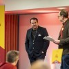 Dave Walker with Richard Slater at Lancashire Business Day