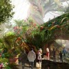Eden Project Morecambe External CGI Dusk Grimshaw