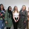 Joanna Tomlinson, Farida Isaji, Shelby Munn, Victoria Cross and Jessica Turton