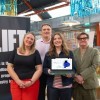 Lancashire Innovation Board Members Jane Dalton and Russell McGrath, Dealroom's Aoife Morrin, and Lancashire County Council’s Head of Business Growth, Andy Walker 
