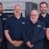 ; Jerrod Hartley, Tom Baynes, Phillip le Mottee, Paul Burrow, Martin Stones and Chris Fleet