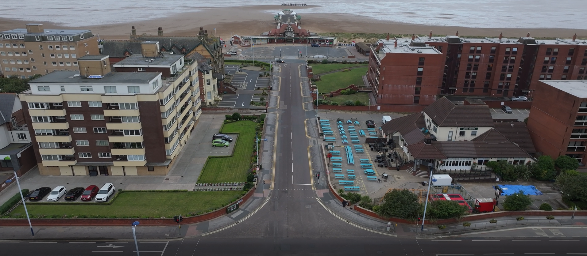 The site in St Annes which is set for transformation