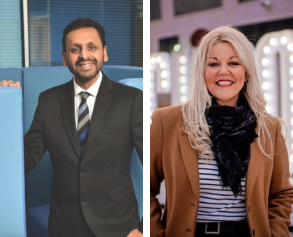 Ram Gupta and Kate Shane