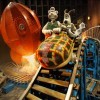 Wallace and Gromits Thrill O Matic Sees Guests Ride In A Giant Slipper