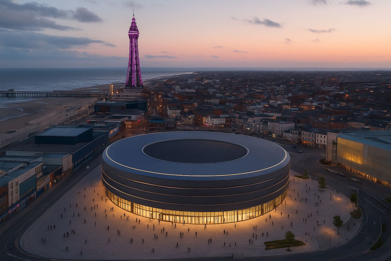 Blackpool Central Venue plan