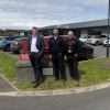 Fox Group CEO Paul Fox, DSD CEO Shaun Nugent and DSD MD Martin Tweddle