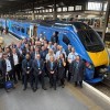 Lumo train in London and staff