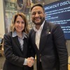 Secretary Of State For Science Innovation And Technology Liz Kendall And Mo Isap OBE CEO Of IN4 Group