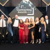 The Team At Ics Celebrating Their Win