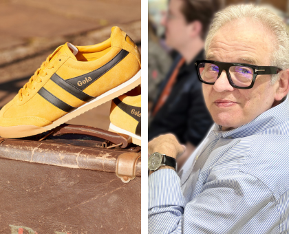 Harvey Jacobson and Gola trainers