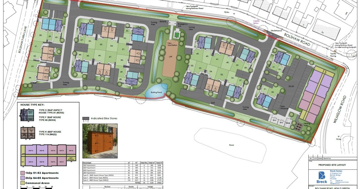 Breck submits planning for 64-home affordable housing scheme in Stock