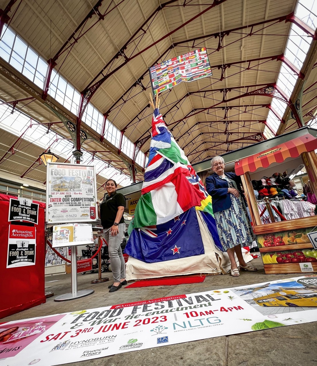 Accrington Market set to be transformed for cultural event LBV Hub