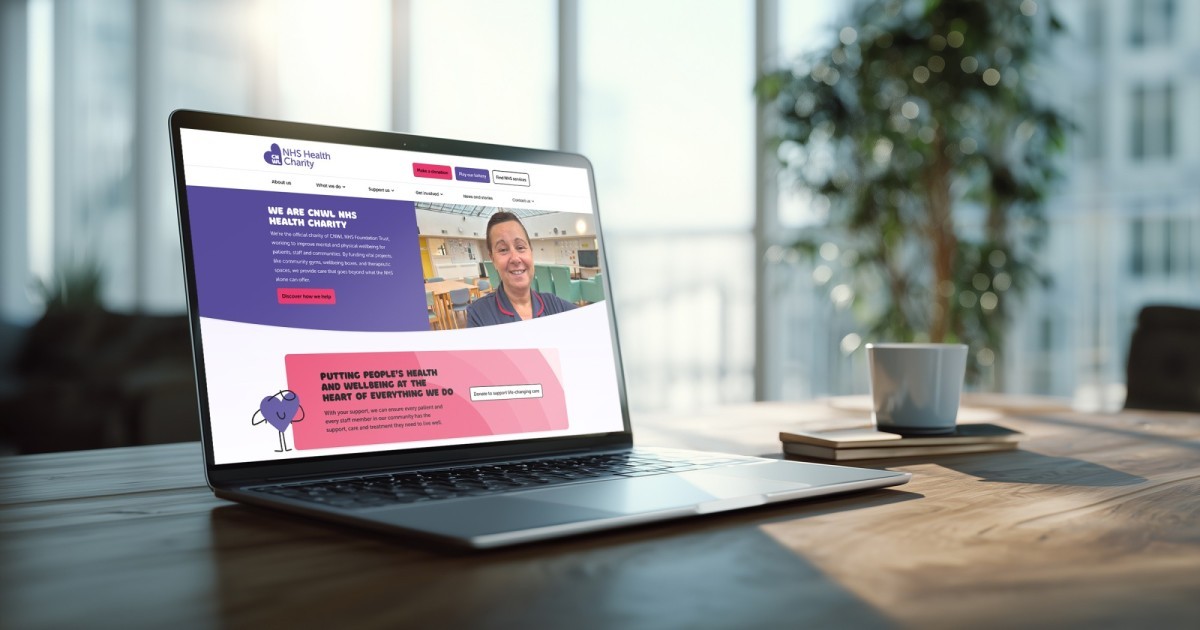 Hotfoot Design launches new website for CNWL NHS Health Charity | LBV Hub