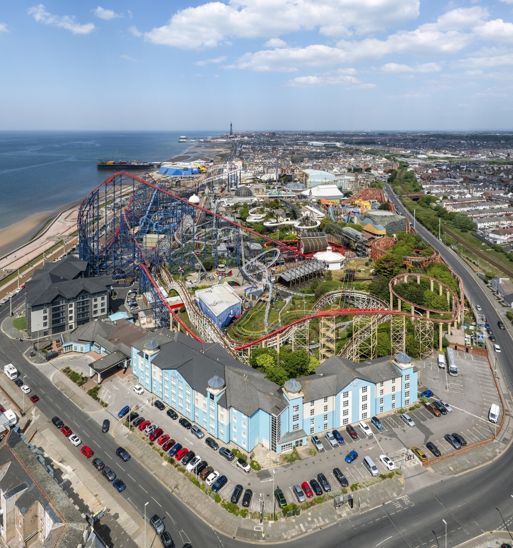 Blackpool Pleasure Beach. Pic by Gregg Wolstenholme