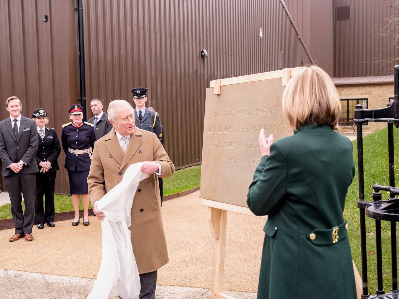 The King visits Butlers