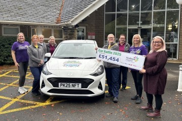 Pendleside Hospice Car Raffle