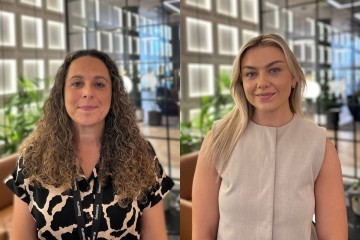 Gemma Quaye and Beth Harris