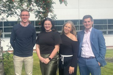 Joe Ellison Laura Jeffrey Georgia Molyneux and Ben Posthuma De Boer