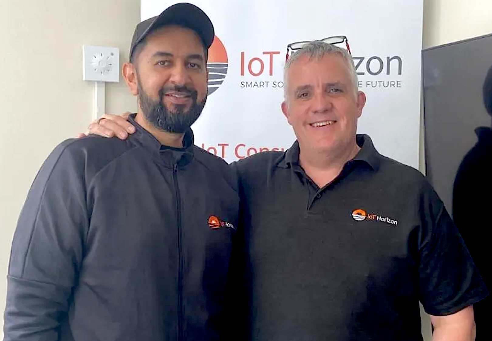 Kamran Nawaz And Deyrick Allen At Sustainable Smart Solutions