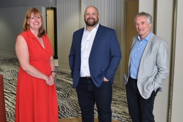 Nikki Whittle, Brett Cooper and Mark Rathbone
