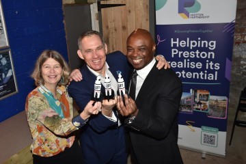 Preston Partnership directors, Beckie Joyce, John Chesworth and Rob Binns 