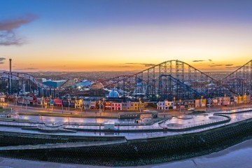 Blackpool Pleasure Beach. Pic by Gregg Wolstenholme