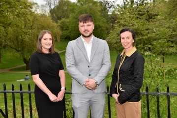 Vicky Beaumont Matthew Mainds And Hannah Hughes