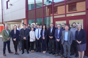The opening of the Wynnstay Group office