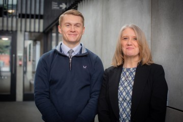 Daniel Frampton and Cathy Holme