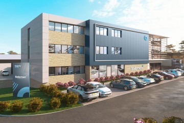 The headquarter view of Solomon Commercials