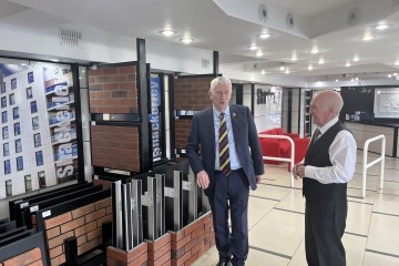 Lindsay Hoyle at Shackerley