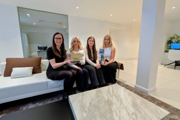 Amy Lancaster-Hall, Marketing Manager; Freya Hesketh, Marketing & Social Media Executive; Chloe Robinson, Graphic Designer and Ellie Shaw, Social Media Expert