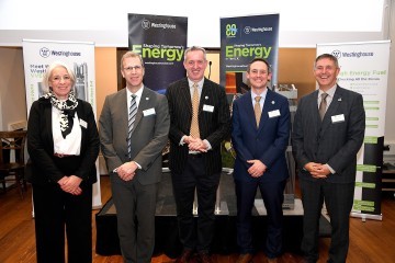 Sophie Lemaire Marc Chevrel Rory ONeill Craig Boothby and Robert Gofton from Westinghouse