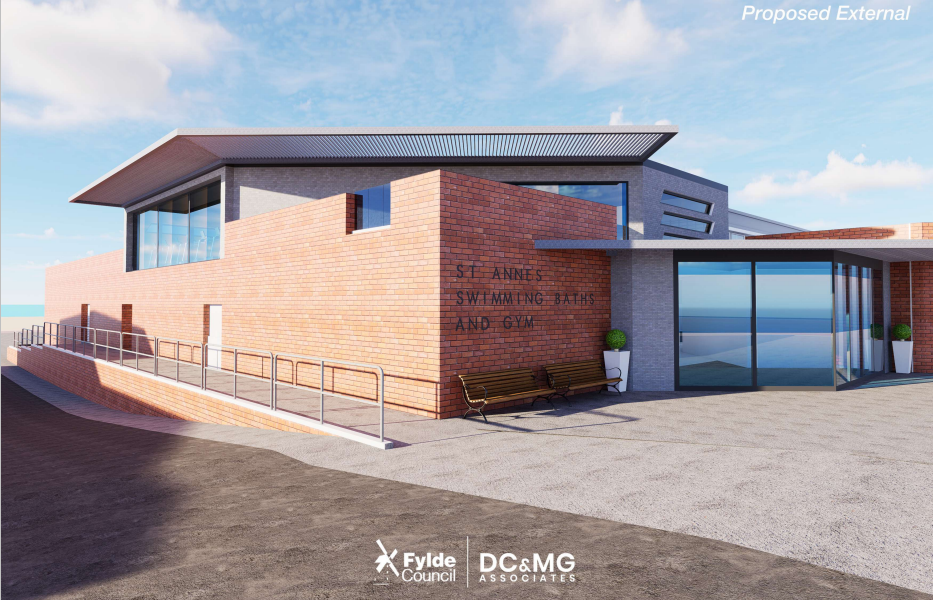 St Annes baths and gym visual 