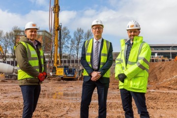 Piling works begins at Preston's Animate complex