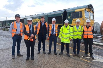 Lancashire County Council Visits Fox Group Railhead