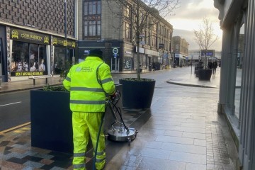 Burnley Bid Street Cleaning