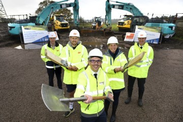 Lancashire Cricket Turf Cutting