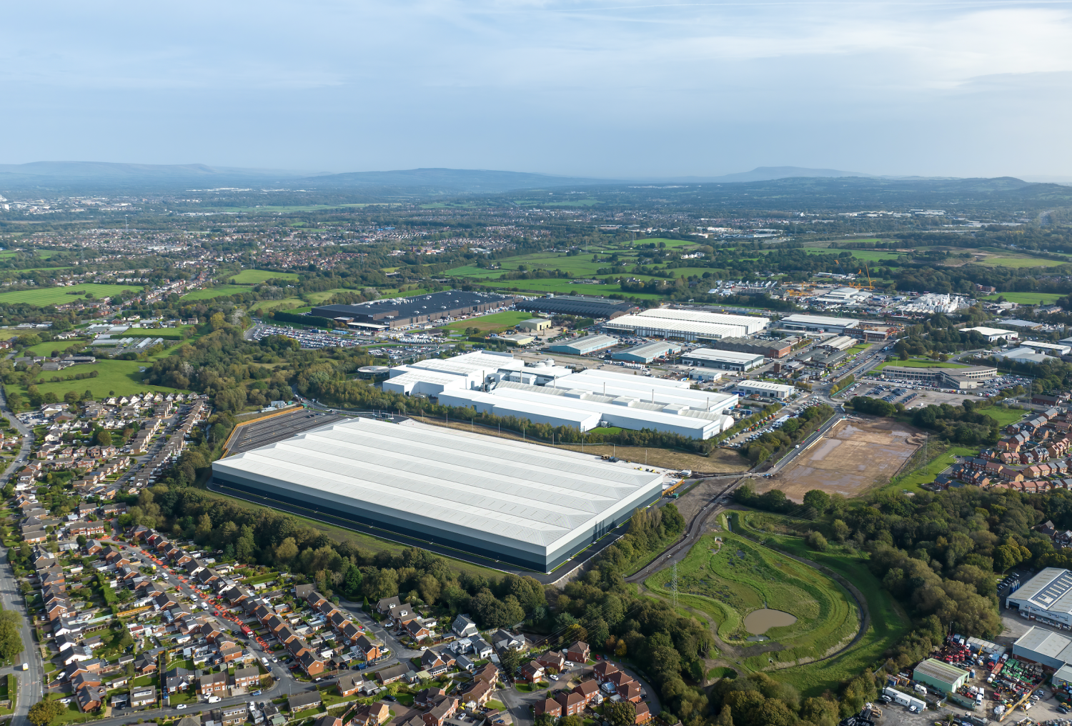 Farington Park Aerial View