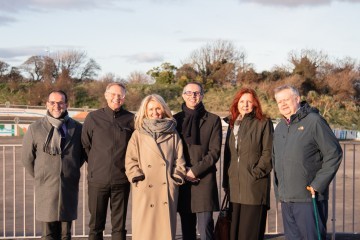 Esther McVey MP Visited The Eden Project Morecambe Site To Learn More About The Latest Plans For The Forthcoming Attraction 6