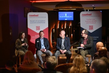 Rosebud team at the event