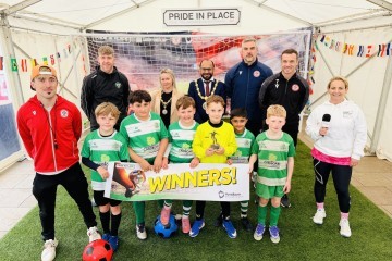 Great Harwood Rovers were the winners of the 5-a-side tournament.jpg.jpg