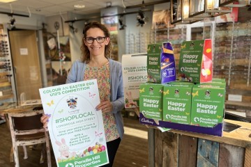 Local businesses are being encouraged to take part in the Pendle Hill Properties Shop Local Easter competition in Longridge.jpeg.jpg