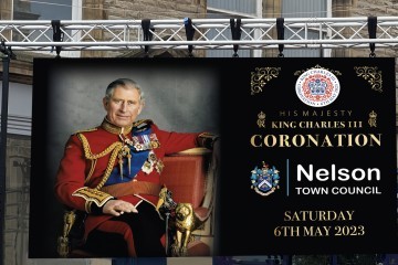 NELSON TOWN COUNCIL WILL LIVE STREAM THE CORONATION OF KING CHARLES III AT THEIR SPECTACULAR CORONATION EVENT IN NELSON TOWN CENTRE ON SATURDAY 6TH MAY.jpg.jpg