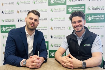 New mortgage adviser Callum Booth with Pendle Hill Properties Sales Director Thomas Turner.jpg.jpg