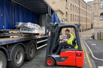 Store First Manager Michael Webster was on hand to unload Alexandra Snooker Pool Halls equipment during major refurbishment.jpeg.jpg