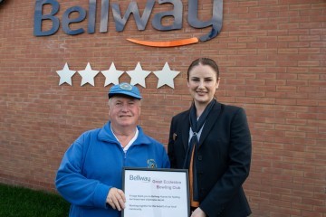 Terry Shields (left) with Bellway sales advisor Lauren.jpg.jpg