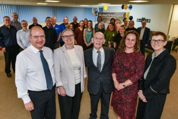 front row lr Stuart Bateson, Lizzi Collinge MP, Alan Hobson, Kelly Dunford, Kate Houlden.jpg.jpg