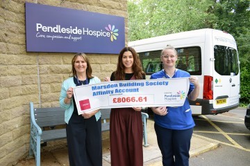 L-R Lisa Clarke (Corporate Fundraiser, Pendleside), Jas Finlayson (Marketing Manager, the Marsden) and Sarah Taylor (Registered Nurse, Pendleside).jpg.jpg