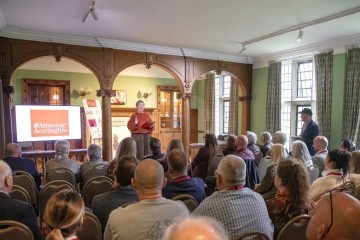 Julie Spoke To Amazingaccrington Business Leaders At The Event